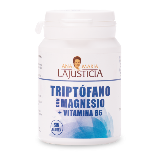 TRIPTOFANO CON MAGNESIO + VITAMINA B6 (60 comp.)