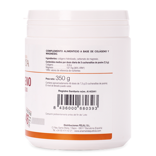 Colágeno con Magnesio (350 gr) - Polvo
